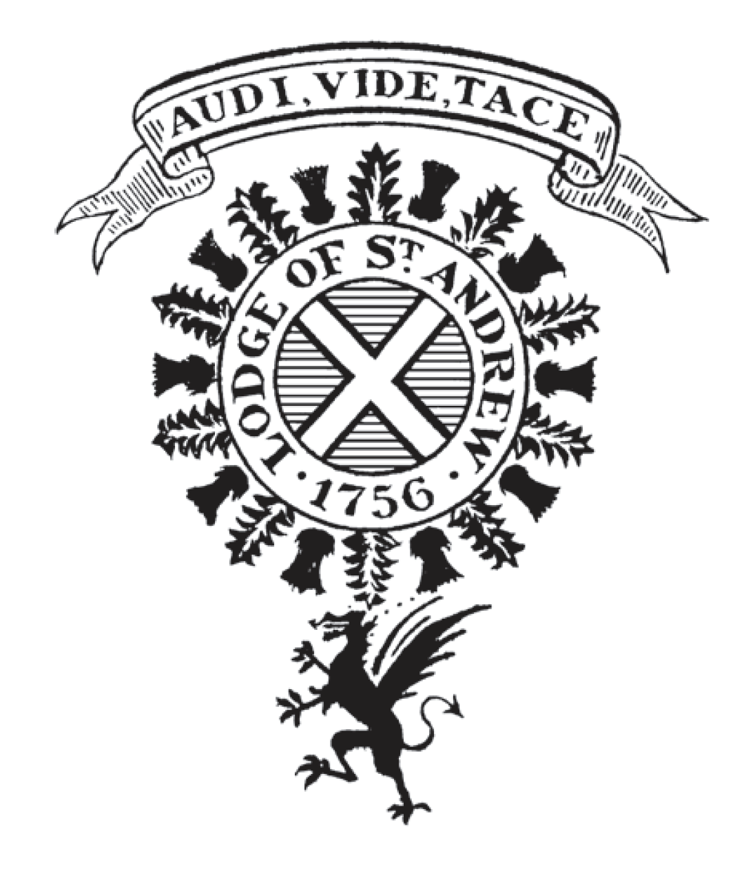 Lodge of St. Andrew seal